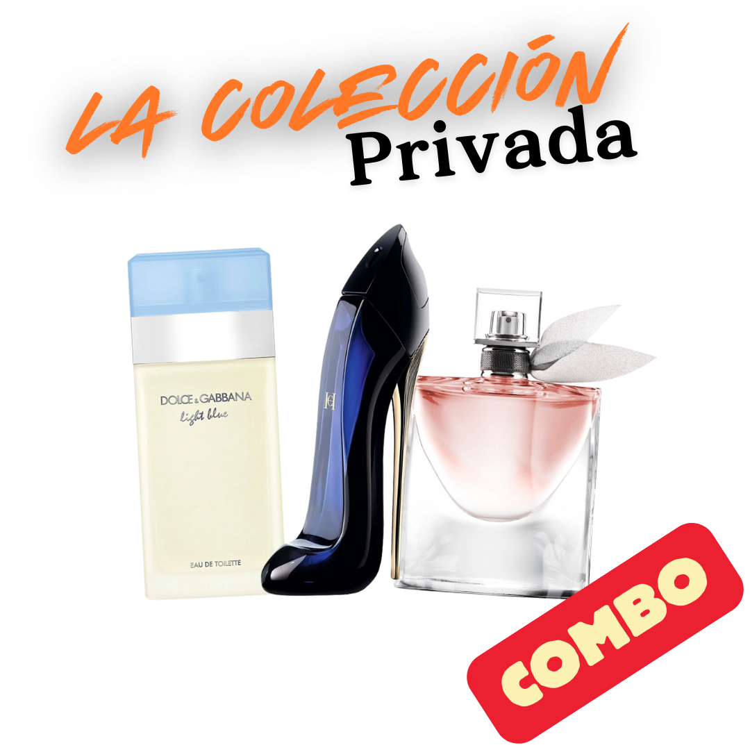 COMBO COLECCION PRIVADA - Light Blue, Good Girl, La vida es Bella